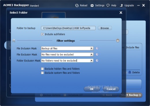 Backupper is a simple to use backup tool that actualy offers a fair bit of advanced features