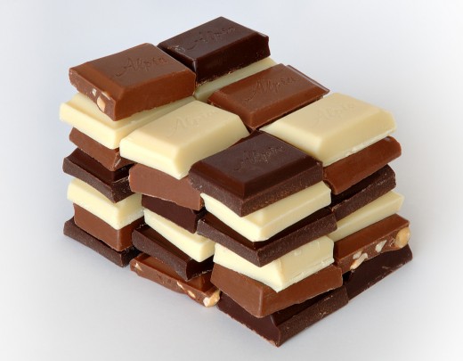 Remember, not all chocolate is created equal. White chocolate is not even true chocolate.