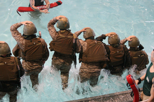 Combat Water Survival training.