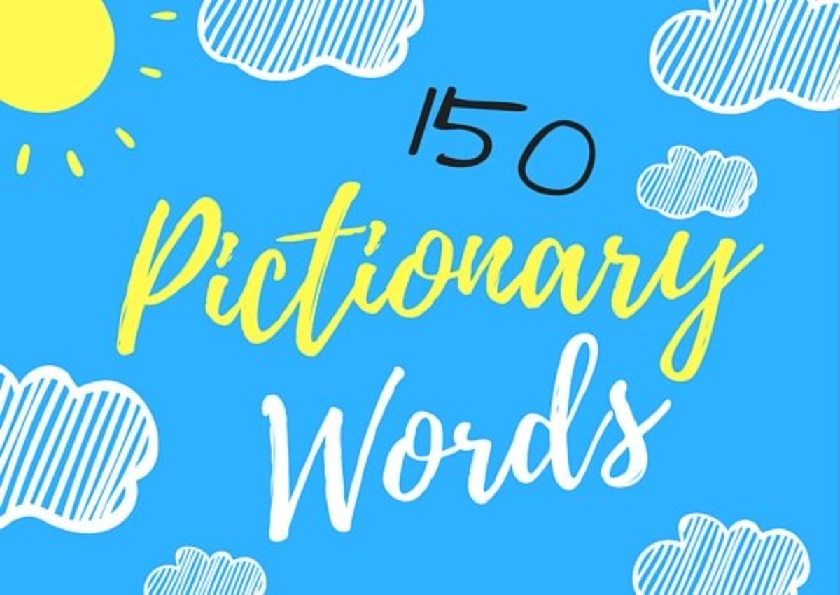 150 Fun Pictionary Words | HobbyLark