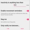 Idle Movement Notification On Fitbit Blaze