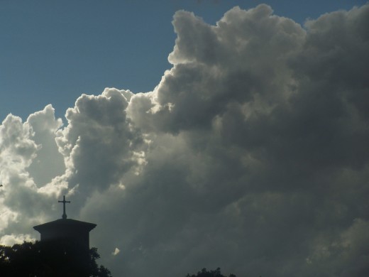 When dark clouds loom on the horizon...