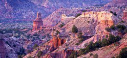 Palo Duro Canyon is a taste of the desert Southwest, right in the heart of the panhandle prairie