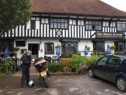 This pub was called the Abbot's fireside and the staff were very welcoming!