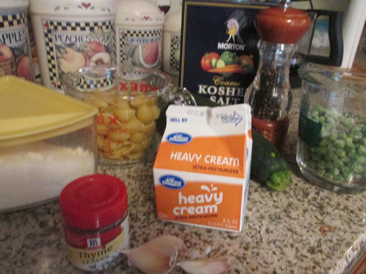 Picture of ingredients.