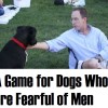 A Game to Help Dogs Fearful of Men