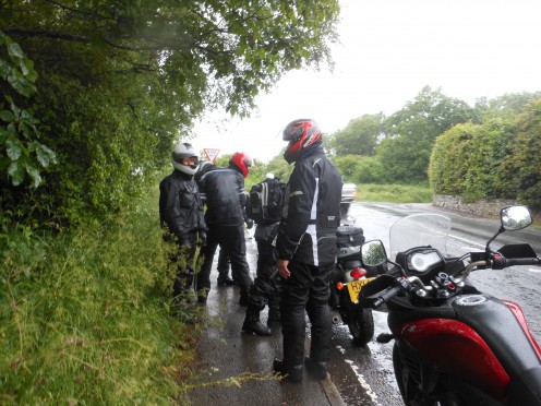 I think this is where we lost some of the riders!