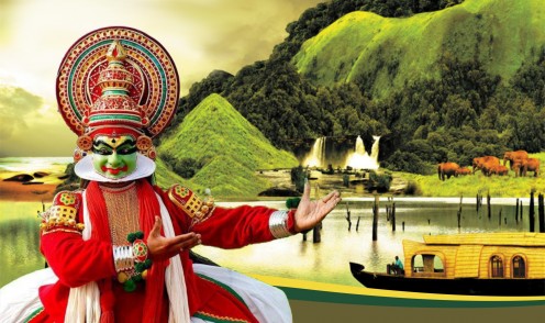 Kerala tourism picture. A picture from megakerala.com