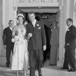 James Stewart and Gloria McLean