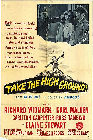 Theatrical Poster for Take the High Ground!