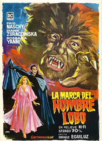 Theatrical Release Poster for The Mark of the Wolf Man