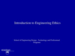Engineering Ethics: Health in the Workplace