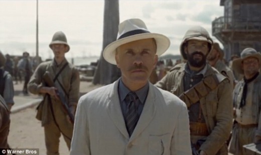 Christoph Waltz playing the main antagonist