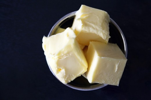 For best results, use cold butter.  Don't let the butter sit out before using it.
