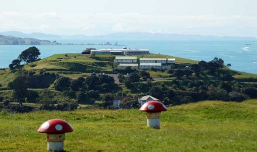 View from Mount Victoria towards North Head, Devonport