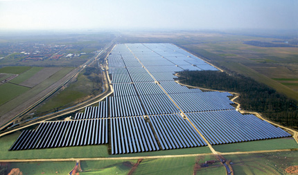 A SunEdison solar plant.