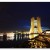 Fermilab and grounds at night.