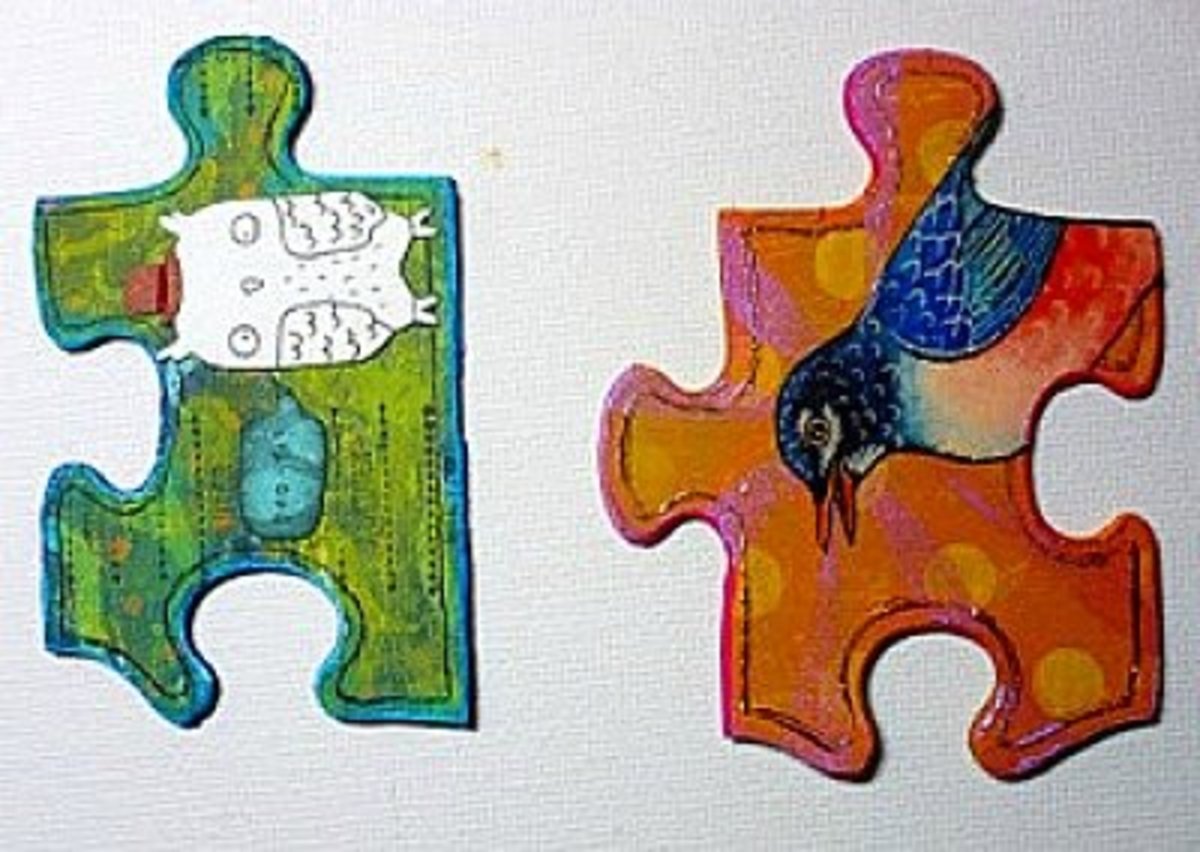 34 Amazing Puzzle Pieces Craft Ideas | HubPages