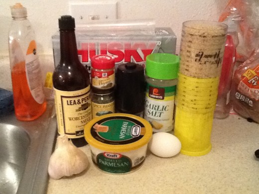 All you need to make the perfect venison meatballs.
