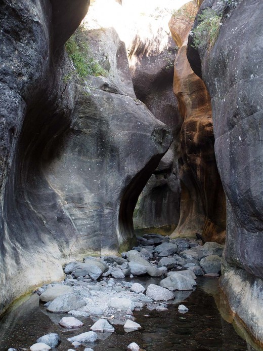 Spectacular Tugela Gorge. Photo: Di Robinson