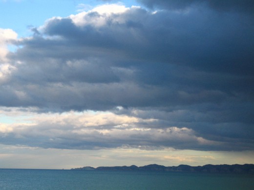 Hawkes Bay from the Shorline Motel