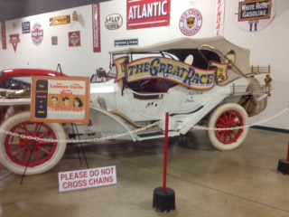 Tony Curtis' car from the 1965 film "The Great Race"
