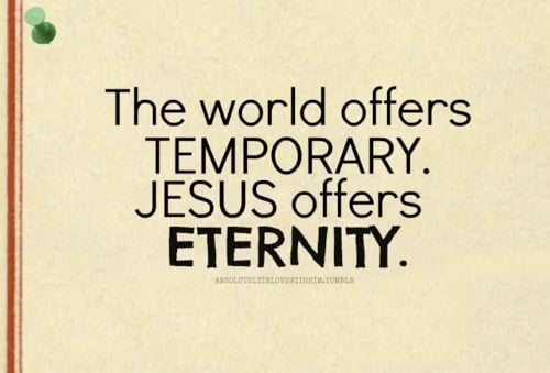 The World is Temporary!