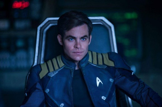 Chris Pine and Captain Kirk