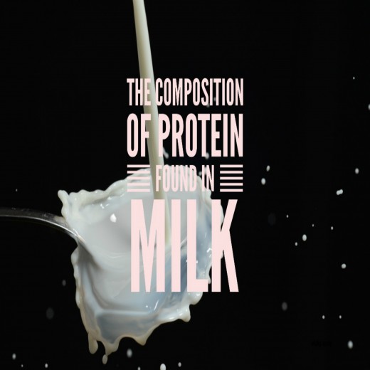 The protein in milk is comprised of casein.