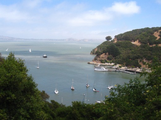 Get stunning views from Angel Island