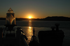 Sunset view from East Brother Light Station