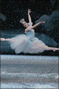 Walting in the snow