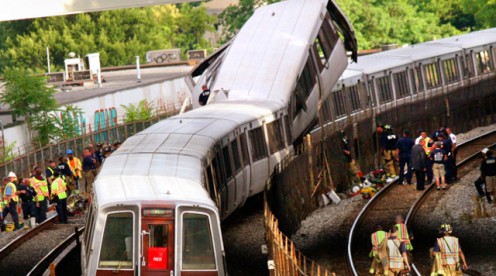 Washington DC Metro Subway Crash, June 23, 2009