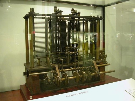 A photo of the Difference Engine constructed by the Science Museum based on the plans for Charles Babbage's Difference Engine