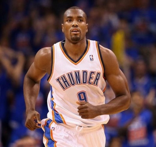 Serge Ibaka's scoring chances may be going way, way up.