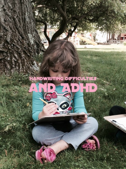 Handwriting is often untidy with children with the disorder.