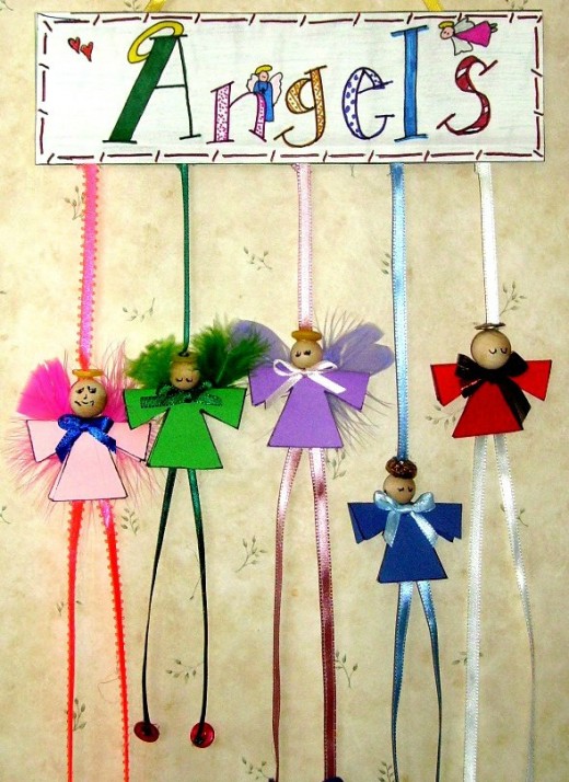 49 Awesome Angel Crafts | FeltMagnet