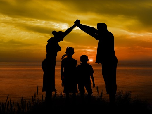 Make personal efforts to keep your family a team that works together. Broken families are a scourge of our times. Do not let your family break up into miserable individuals who are unable to share their joys and pains with others.