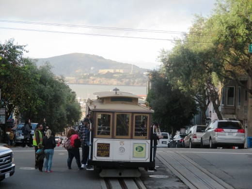 Ride the cable car