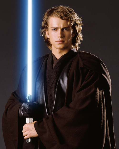 Anakin Skywalker. Strangely called "Jedi Knight Anakin" in the game.