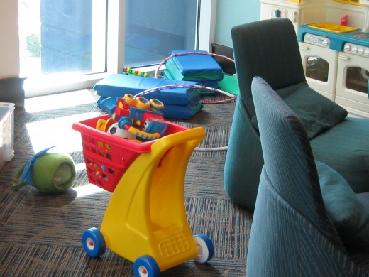 Toys in Children's Activity Room