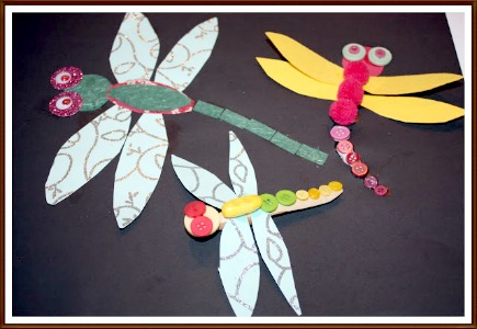 24 Beautiful Dragonfly Craft Ideas | FeltMagnet