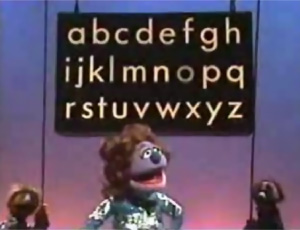 Diva singing the alphabet opera style. Photo courtesy google images.