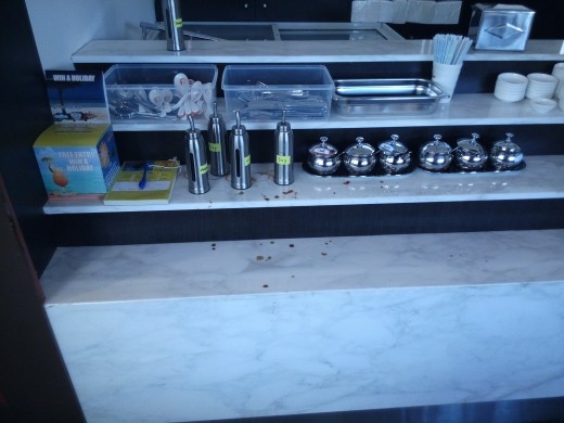 Self-service station.