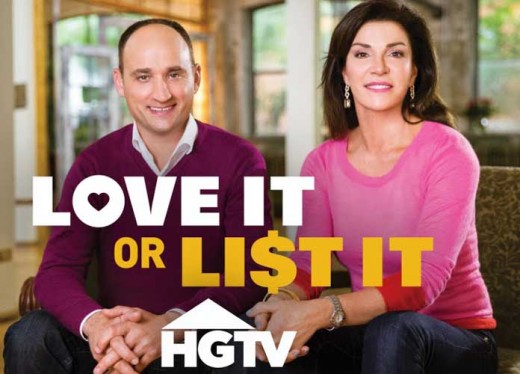 David Visentin (left) and Hilary Farr (right)
