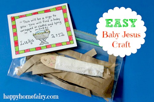 29 Cute Baby Jesus Crafts | FeltMagnet