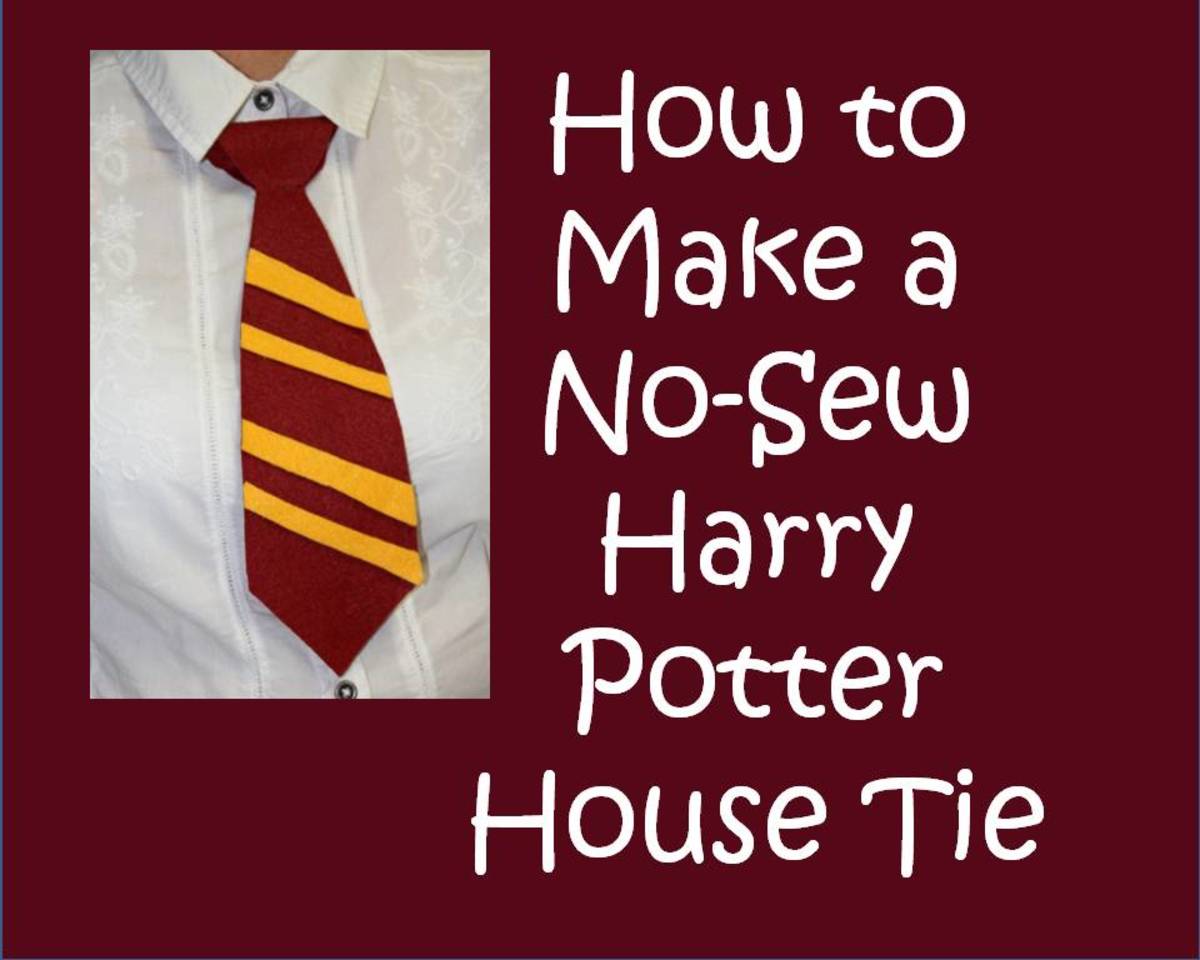 how to make a no sew harry potter house tie holidappy