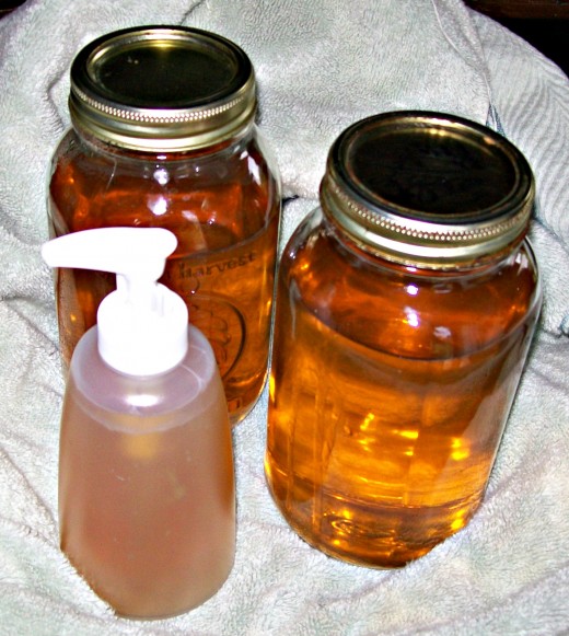 Homemade Liquid Shampoo