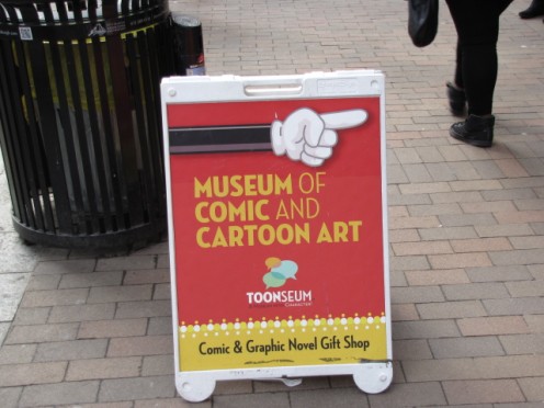 Sign outside TunSeum Museum