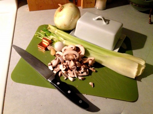Fresh vegetables make for a hearty soup.